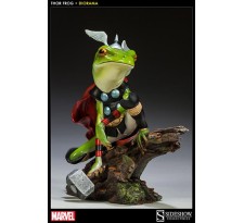 Marvel Diorama Thor Frog 16 cm